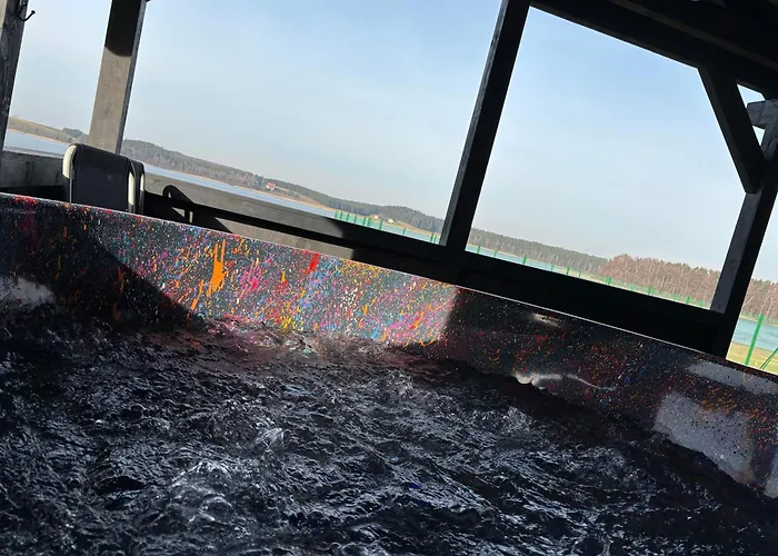 Дом отдыха U Zbyszka Nad Jeziorem Z Balia Ogrodowa! *